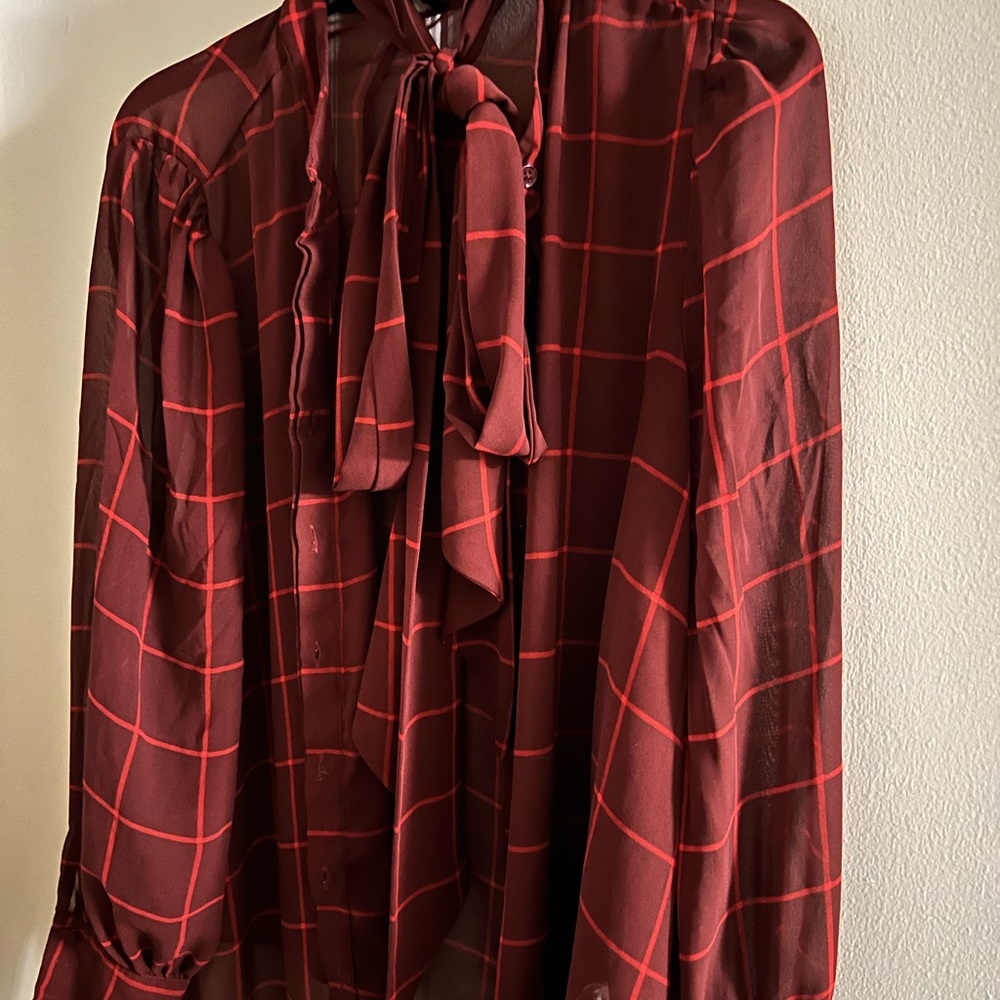 Eloquii sheer blouse and pants